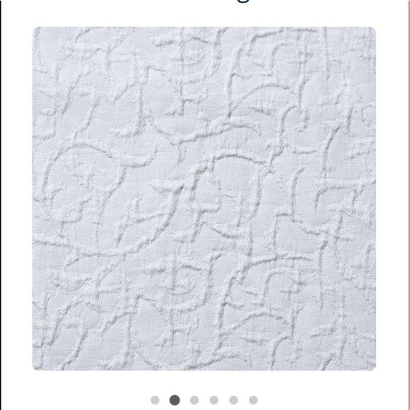 SFERRA Full/ Queen Adelli Coverlet, Made in Italy. Color: Tin. $800 Value - Picture 3 of 6